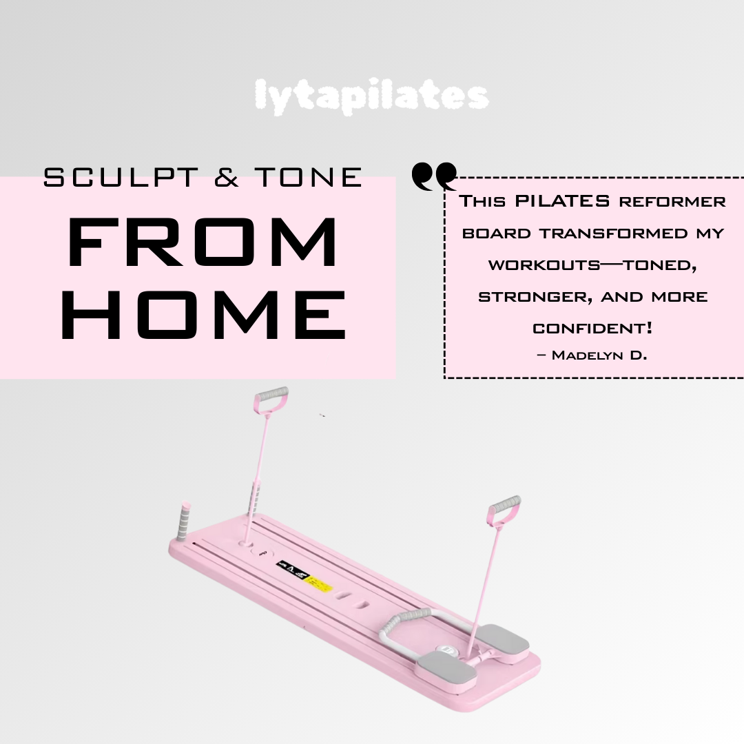 'LytaPilates' Portable Pilates Reformer Board